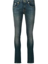 R13 Kate Skinny Jeans In Blue