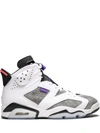 Nike Air Jordan 6 Retro Sneakers In White