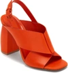 Mercedes Castillo Hae Slingback Sandal In Sweet Tangerine