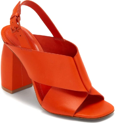Mercedes Castillo Hae Slingback Sandal In Sweet Tangerine