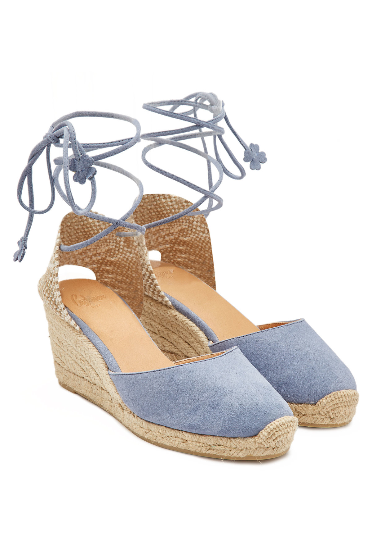 castañer carina 60 canvas wedge espadrilles