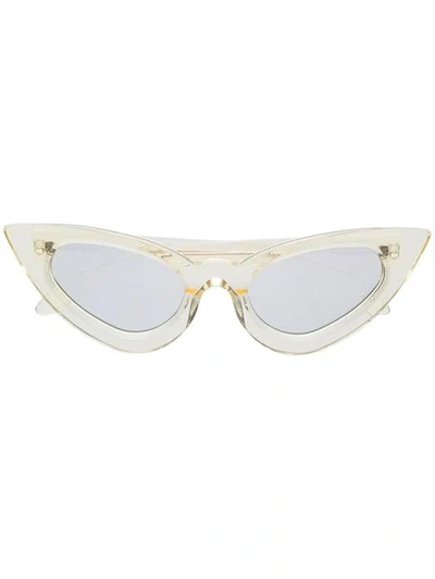 Kuboraum Maskey 3 Sunglasses In 黄色