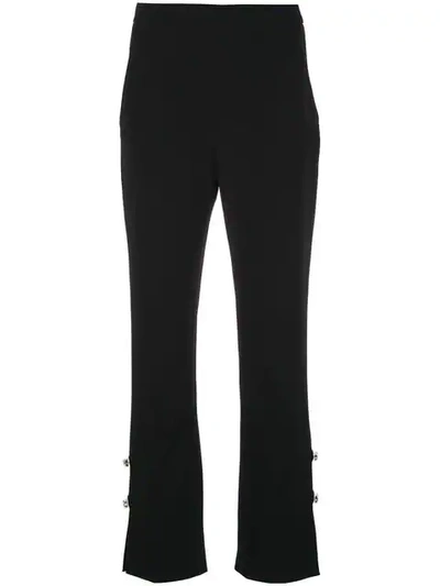 David Koma Gem Embellished Trousers In Black