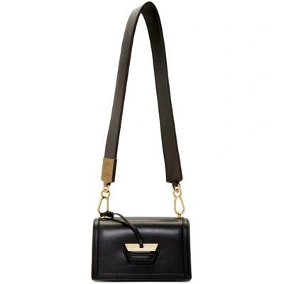 Loewe Barcelona Small Leather Shoulder Bag In Black