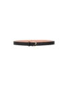 Gianni Chiarini Thin Belt In Black