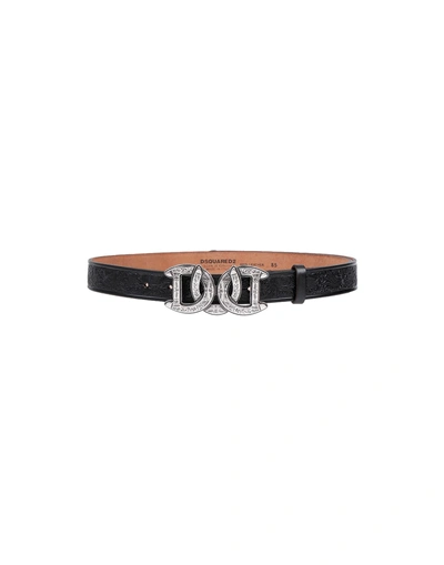 Dsquared2 Belts In Grey