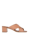 Tod's Sandals In Camel