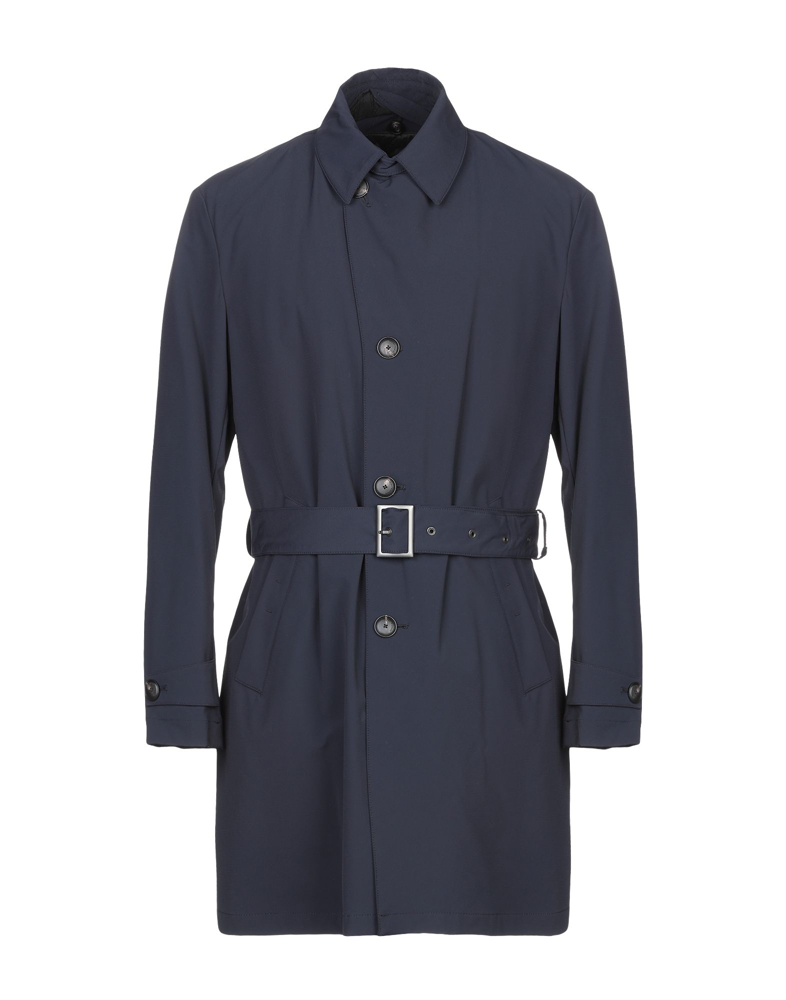 Emporio Armani Coat In Dark Blue | ModeSens