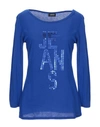 Armani Jeans T-shirt In Bright Blue