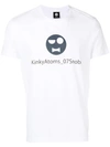 Aspesi White Crewneck T-shirt With Print
