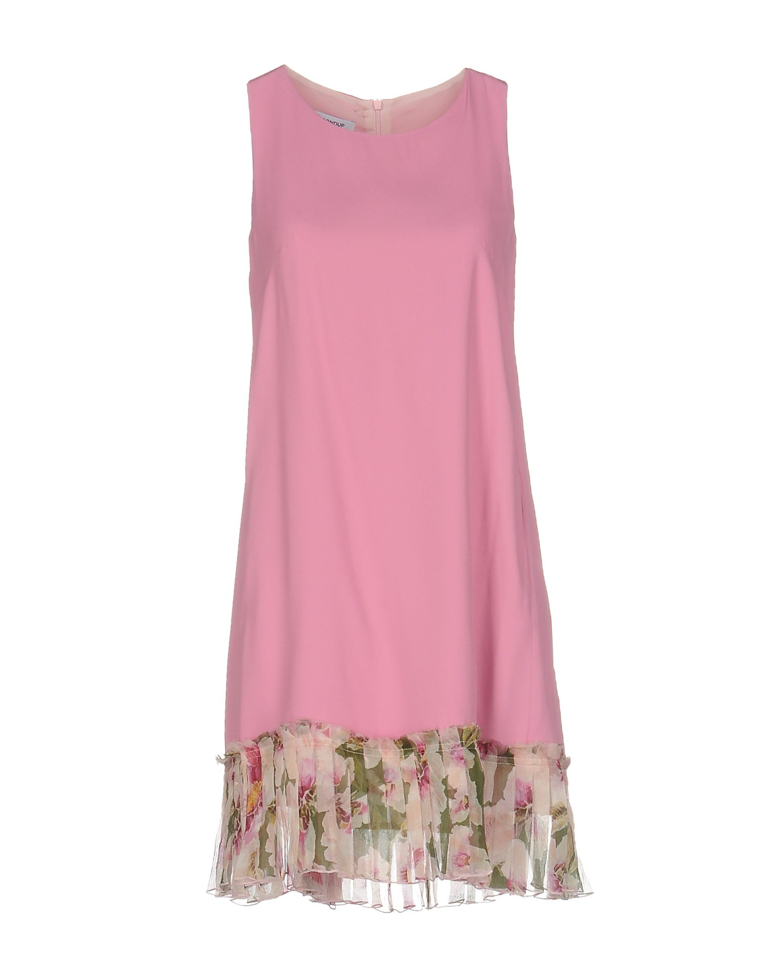 Dondup Short Dress In Pink | ModeSens