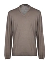 Drumohr Sweaters In Khaki