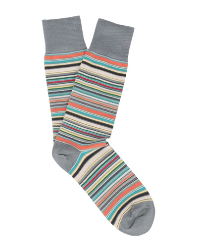 Paul Smith Short Socks In Grey