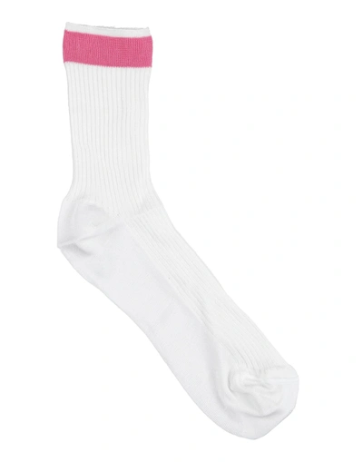 Valentino Short Socks In White