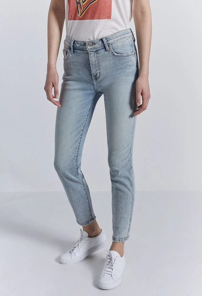 Current Elliott The High Waist Stiletto Jean In Blue Wave