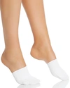 Hue Toe Topper Socks In White