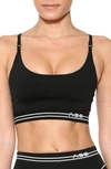 Adam Selman Core Sports Bra In Black