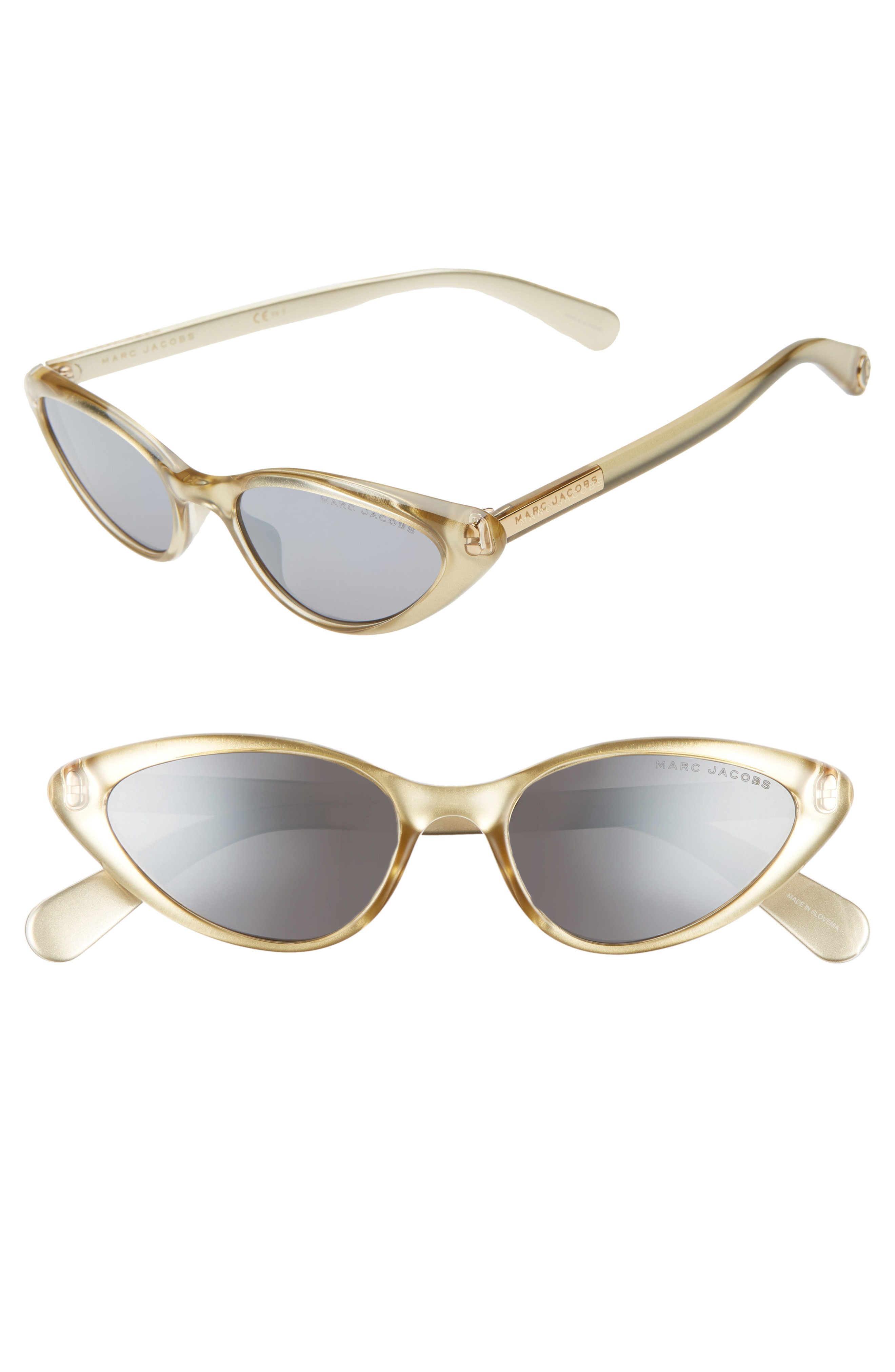 marc jacobs 52mm cat eye sunglasses for Sale OFF 77%
