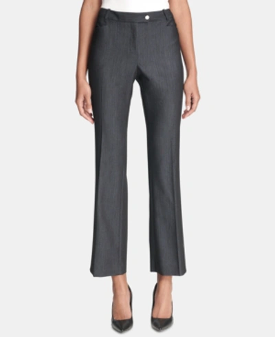 Calvin Klein Modern Fit Trousers In Indigo