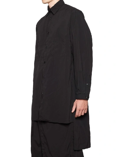 Yohji Yamamoto Garment Shirt In Black