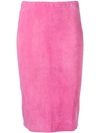 Stouls Gilda Pencil Skirt In Pink