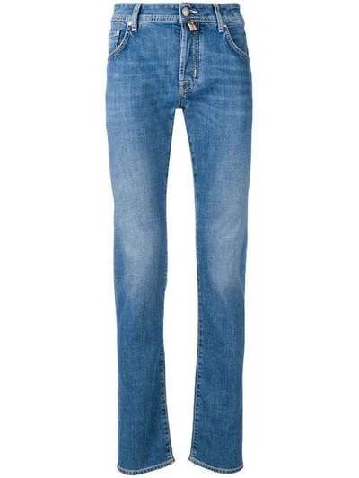 Jacob Cohen Simple Classic Jeans In Blue