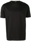 Zanone Crewneck T In Black