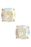 Kate Spade Mini Stud Earrings In Clear/ Abalone