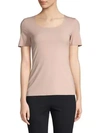 Wolford Pure Seamless T-shirt In Rosepowder