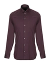 Patrizia Pepe Shirts In Maroon