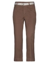 Incotex Casual Pants In Cocoa