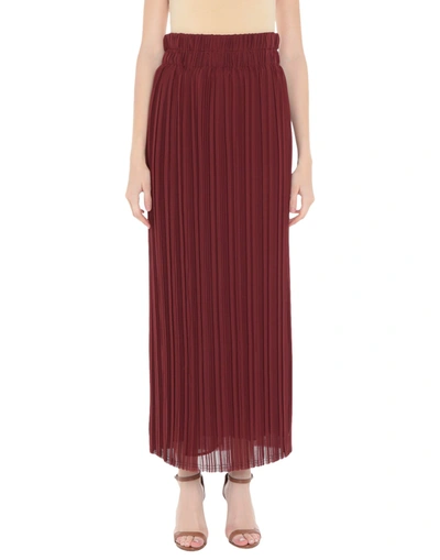 P.a.r.o.s.h Long Skirts In Brown