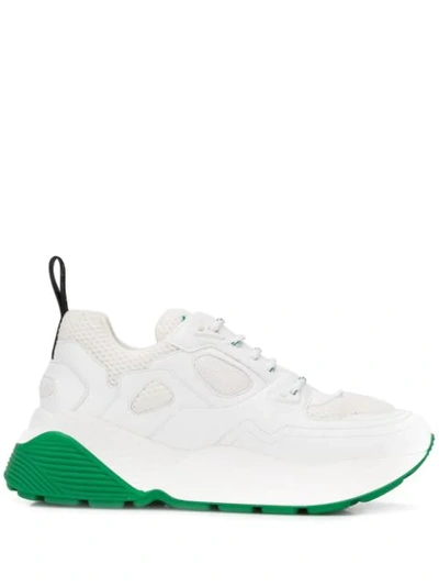 Stella Mccartney Eclipse Faux-leather Trainers In White