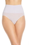Yummie Ultralight Seamless Shaping Briefs In Thistle W/ Jacquard