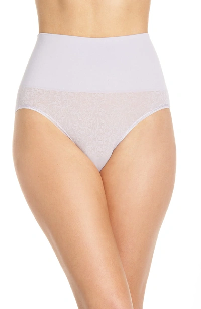 Yummie Ultralight Seamless Shaping Briefs In Thistle W/ Jacquard