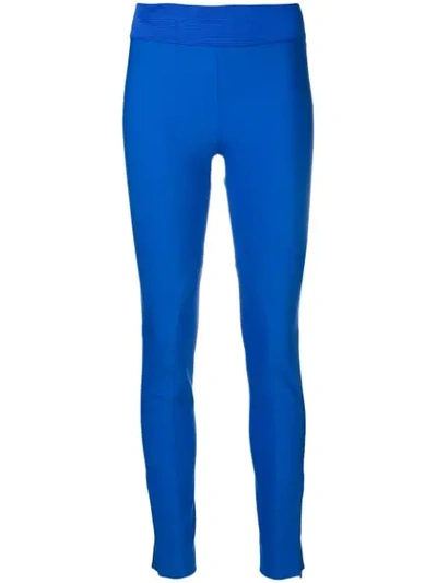 Stella Mccartney Iconic Heather Trousers In Blue