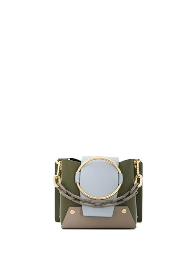 Yuzefi Mini Delila Crossbody Bag - Green In Green