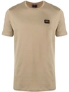 Paul & Shark Logo Patch T-shirt In Neutrals