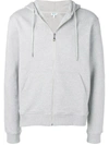 Kenzo Logo Drawstring Hoodie - Grey