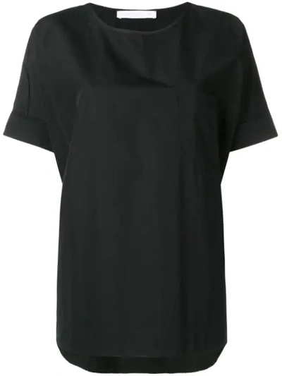 Société Anonyme Oversized Cotton T In Black