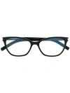 Saint Laurent Sl287 Slim Glasses In Black