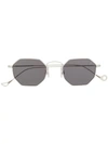Eyepetizer Claire C1-7 Sunglasses In 银色