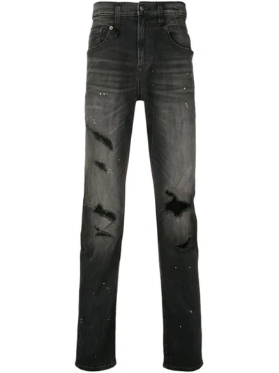 R13 Zane Jeans In Black