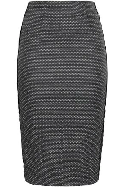 Victoria Beckham Woman Knee Length Skirt Azure