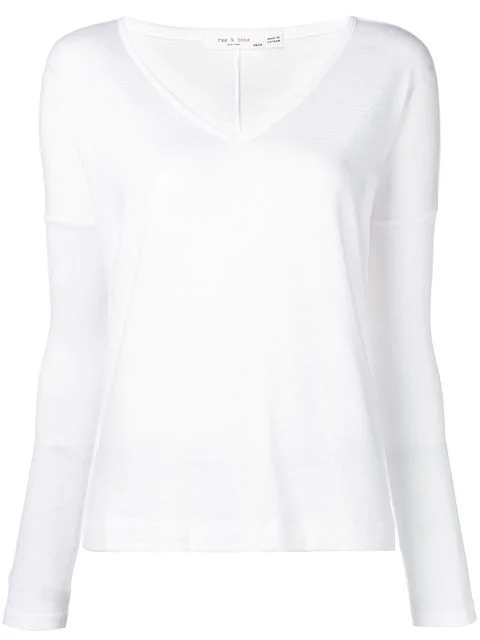 mens white v neck jumper