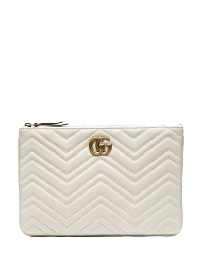 Gucci White Quilted