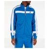 Fila Men's Renzo Track Jacket In Blue Size Large 100% Polyester
