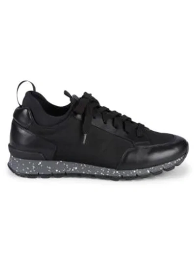 PRADA Paint Dotted Low-Top Active Sneakers 