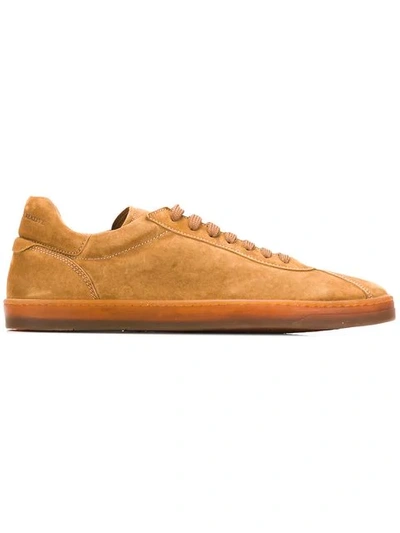 Officine Creative Karma Lace-up Sneakers In Brown