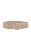 Givenchy Rib-knit Belt In White